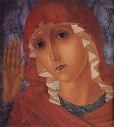 The Mother of God of Tenderness towards Evil Hearts Kuzma Petrov-Vodkin